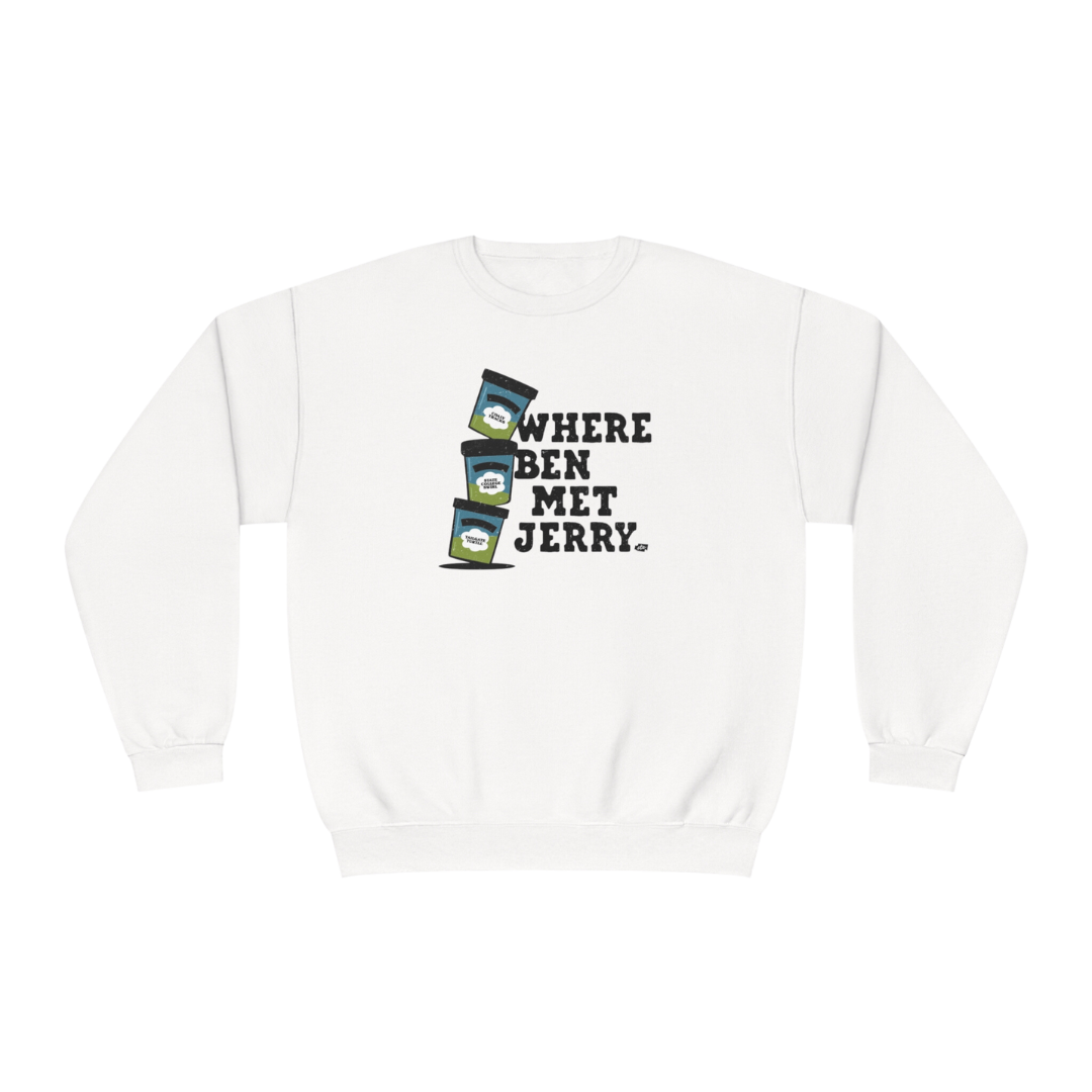 Where Ben Met Jerry Crewneck