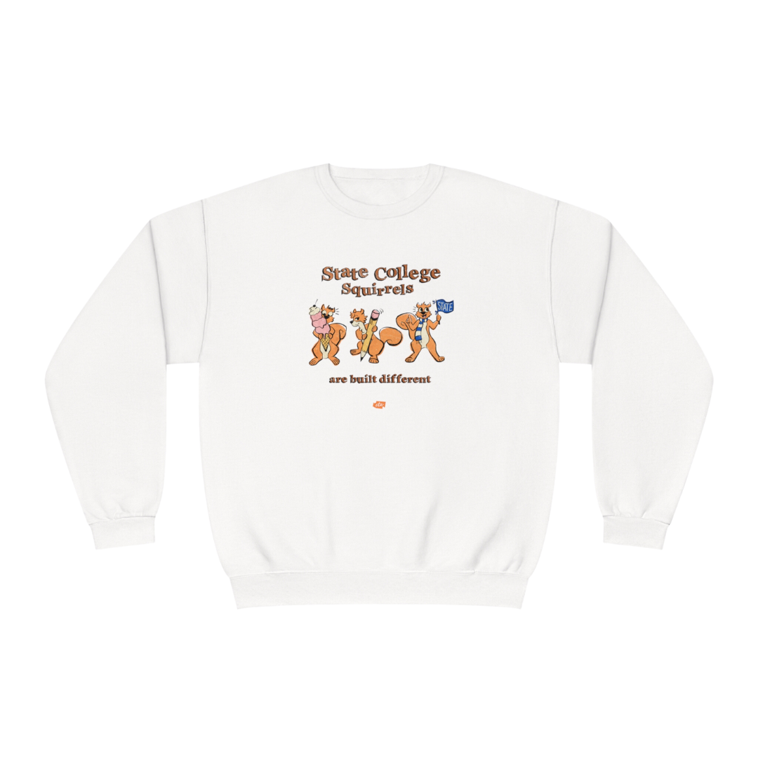 SC Squirrels Are Built Different Crewneck