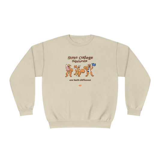 SC Squirrels Are Built Different Crewneck
