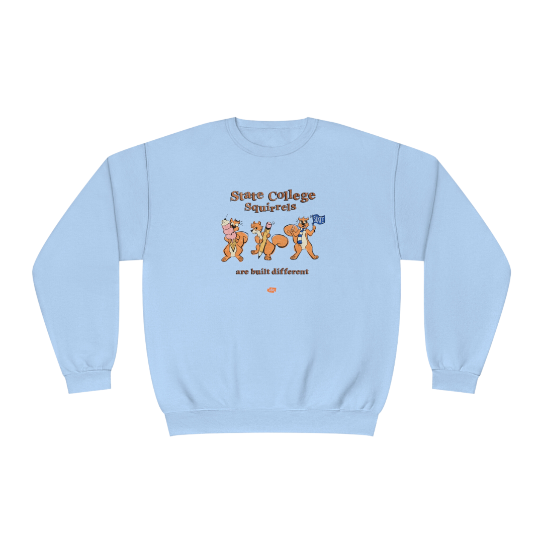 SC Squirrels Are Built Different Crewneck