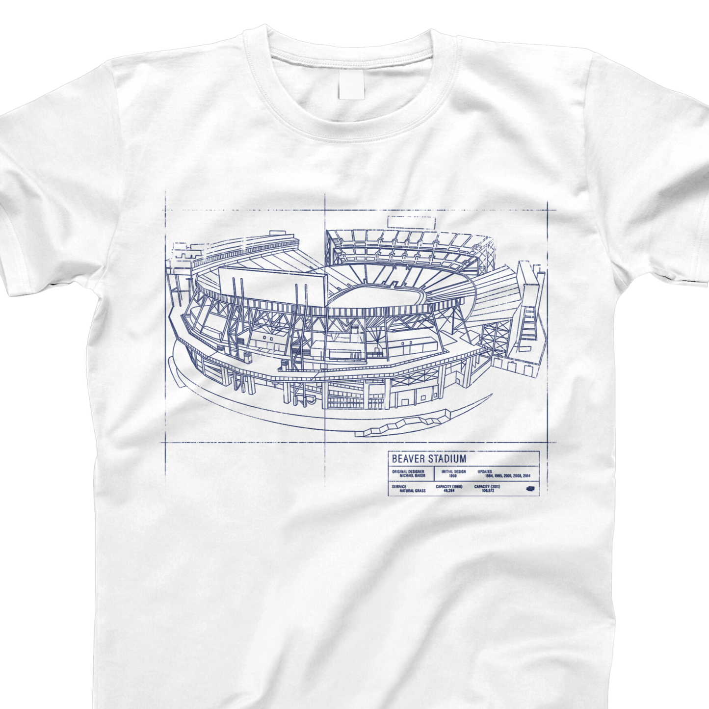Beaver Stadium Blueprint