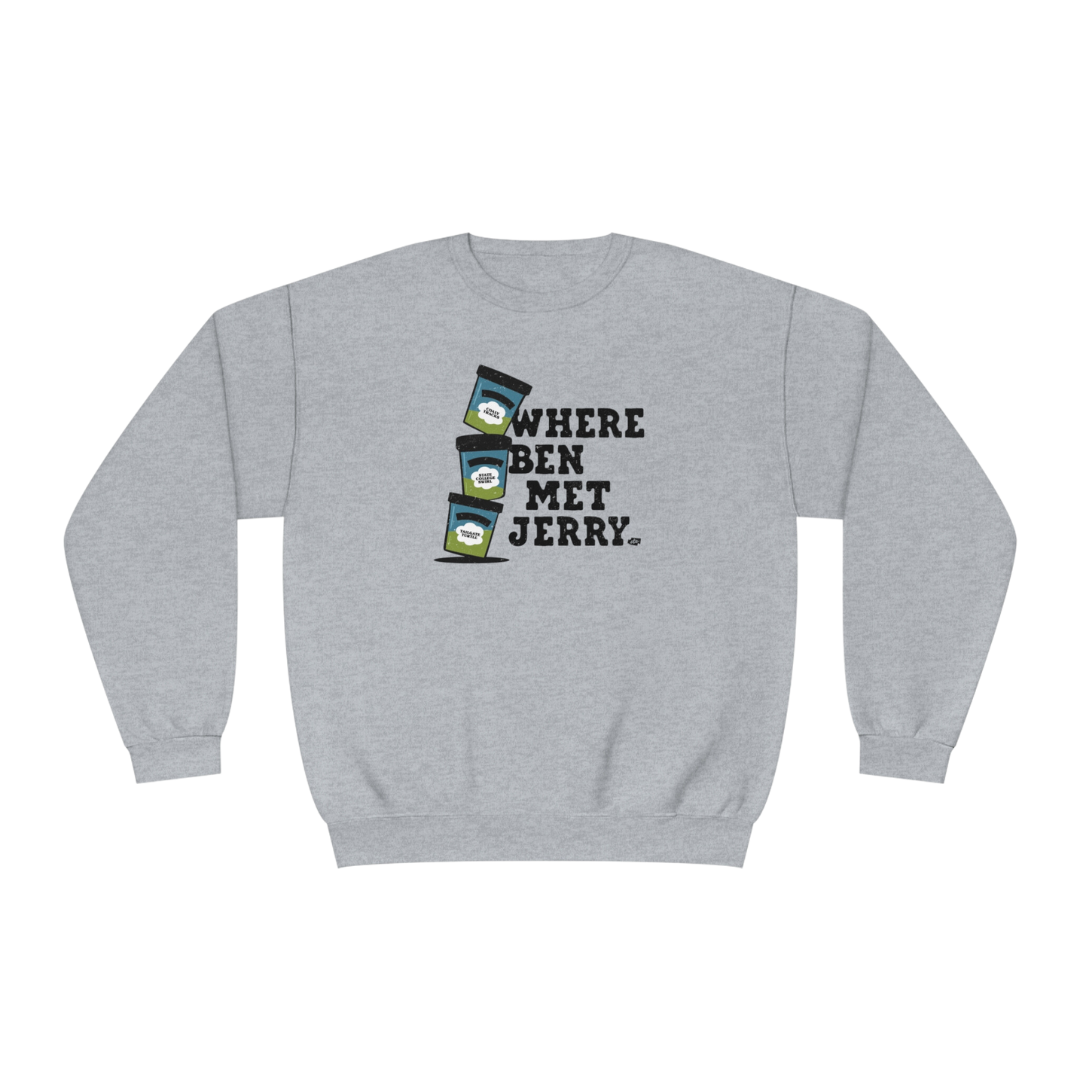 Where Ben Met Jerry Crewneck