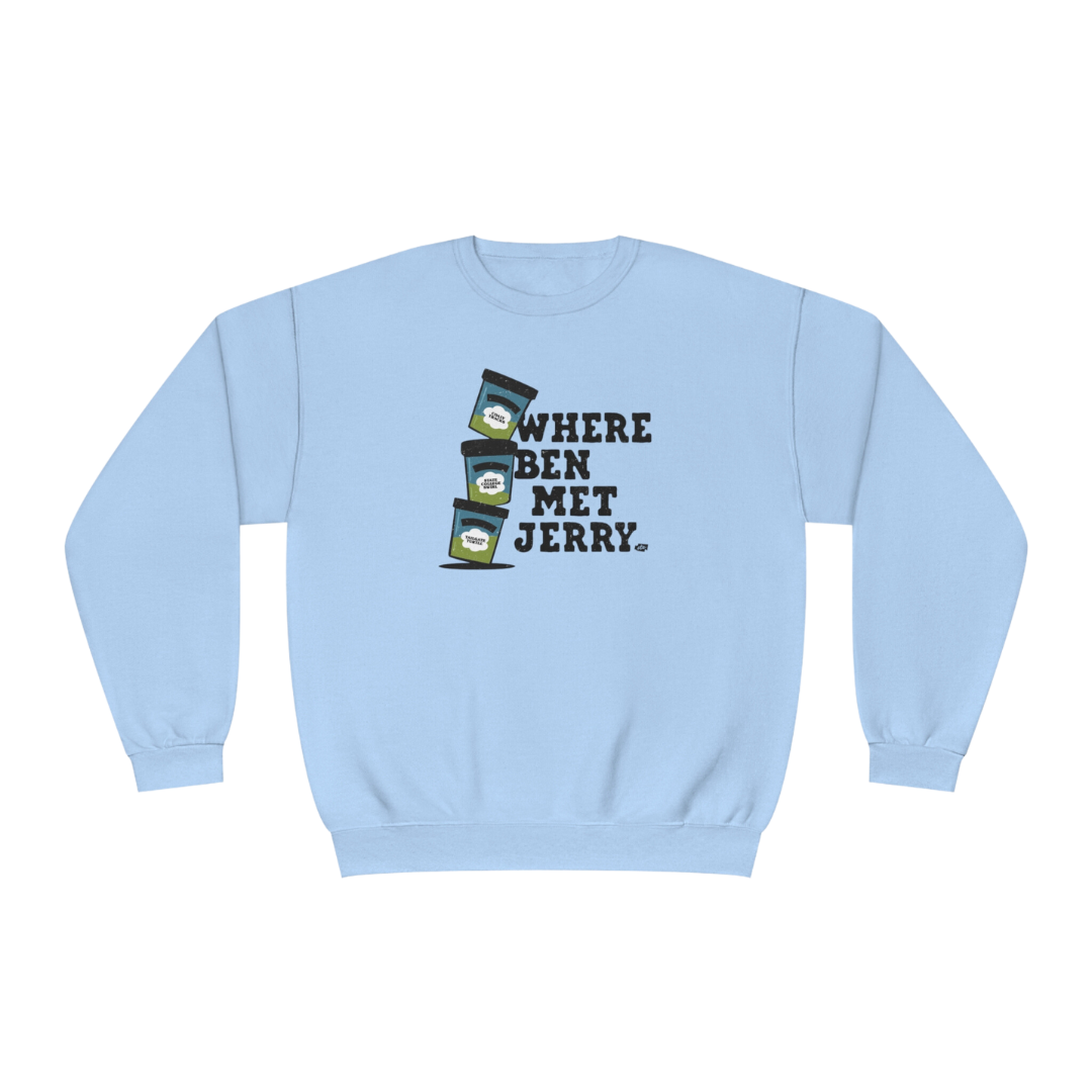 Where Ben Met Jerry Crewneck