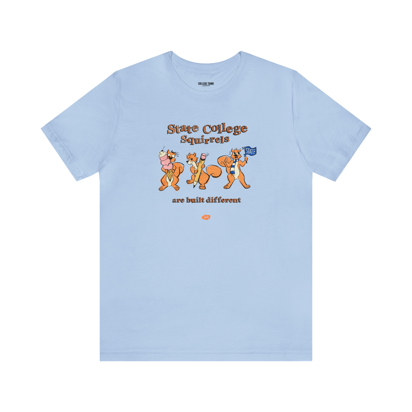 SC Squirrels Are Built Different T-Shirt