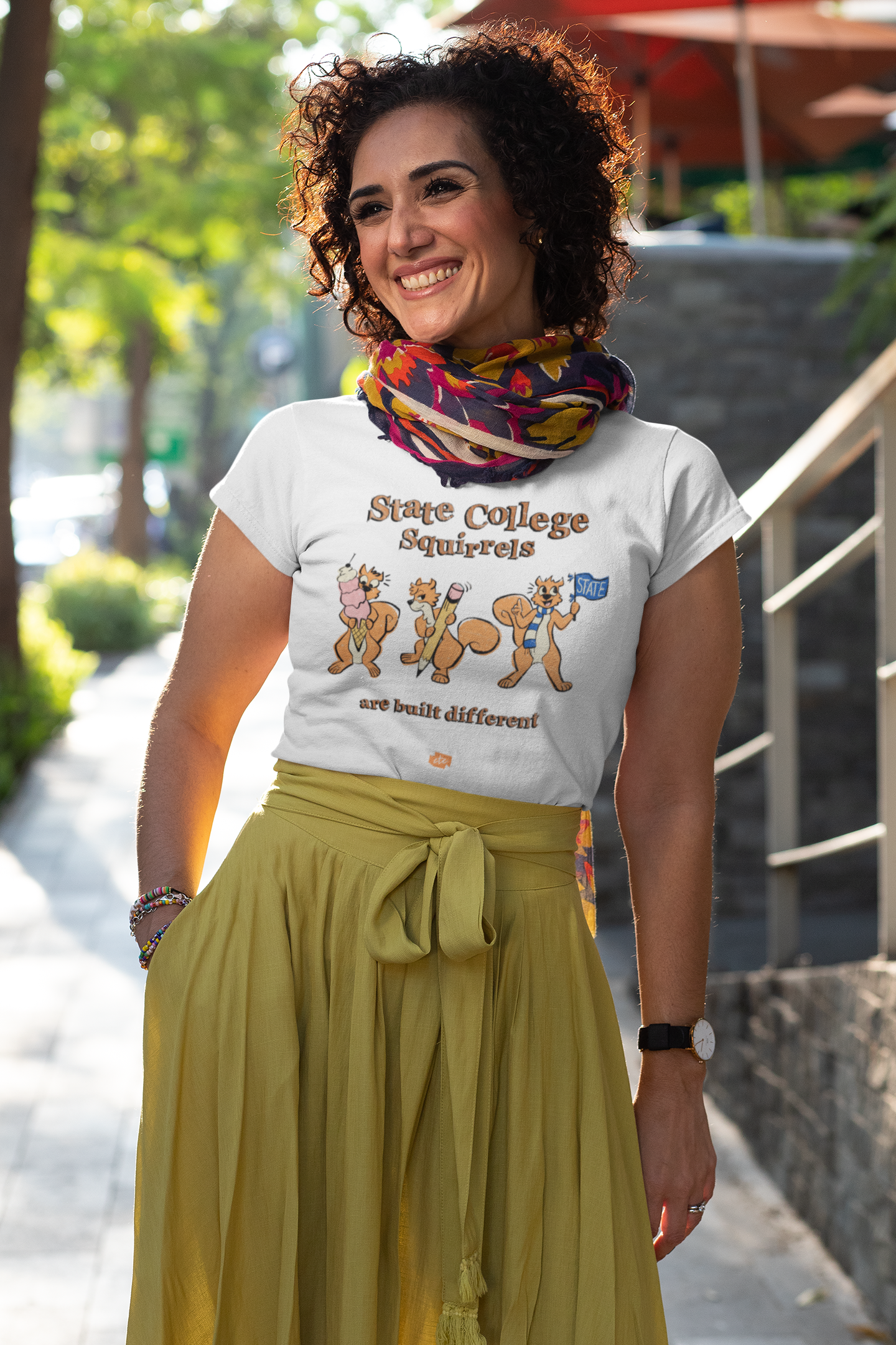 SC Squirrels Are Built Different T-Shirt