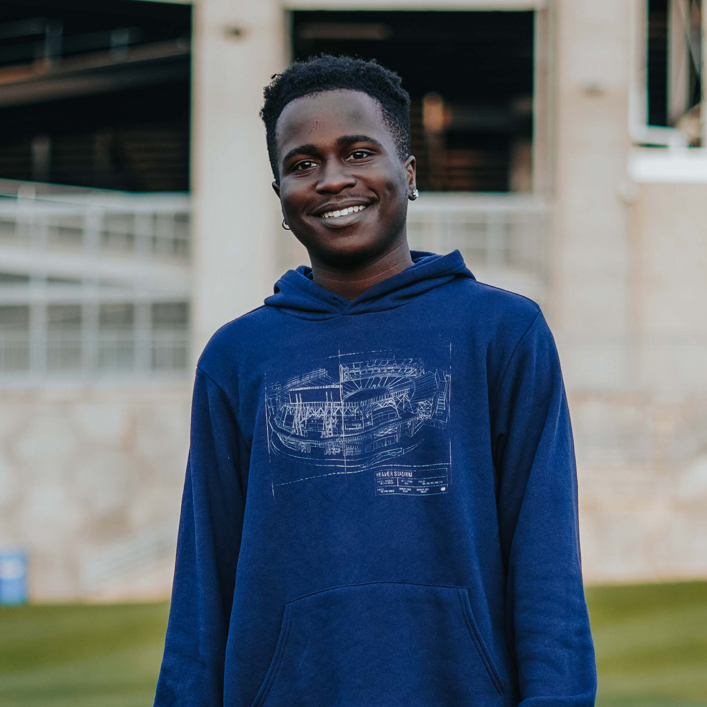 Beaver Stadium Blueprint Hoodie